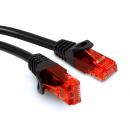 Przewód kabel patchcord UTP cat6 wtyk-wtyk 1m czarny Maclean MCTV-740