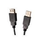 Kabel USB 2.0 gniazdo-wtyk 5m Maclean MCTV-745