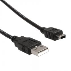 Kabel USB 2.0 wtyk-wtyk mini 1,5m MCTV-748