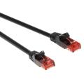 Przewód kabel patchcord UTP cat6 wtyk-wtyk 0,5m czarny Maclean MCTV-300 B