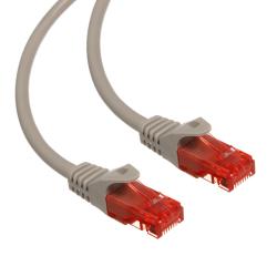 Przewód kabel patchcord UTP cat6 wtyk-wtyk 0,5m szary Maclean MCTV-300 S