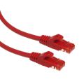 Przewód kabel patchcord UTP cat6 wtyk-wtyk 0,5m czerwony Maclean MCTV-300 R