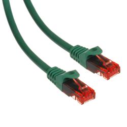 Przewód kabel patchcord UTP cat6 wtyk-wtyk 0,5m zielony Maclean MCTV-300 G