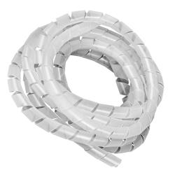 Osłona maskująca na kable (14.6*16mm) 3m transparentna spirala Maclean MCTV-686T