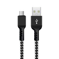 Kabel microUSB Fast Charge 2.4A  MCE473  czarny